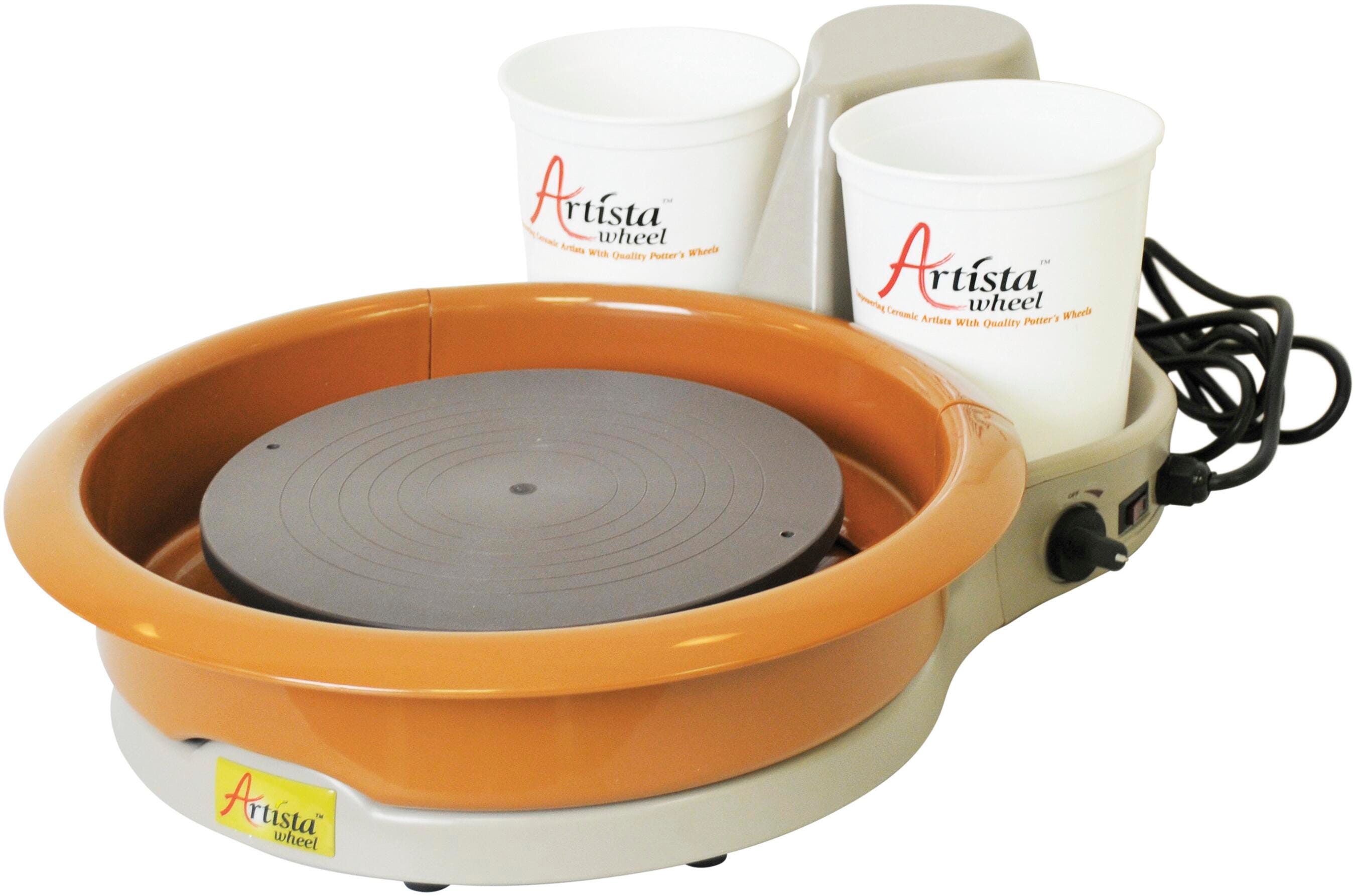 Artista Portable 1/3 HP Tabletop Potters Wheel, 11 x 3-5/8 Inches